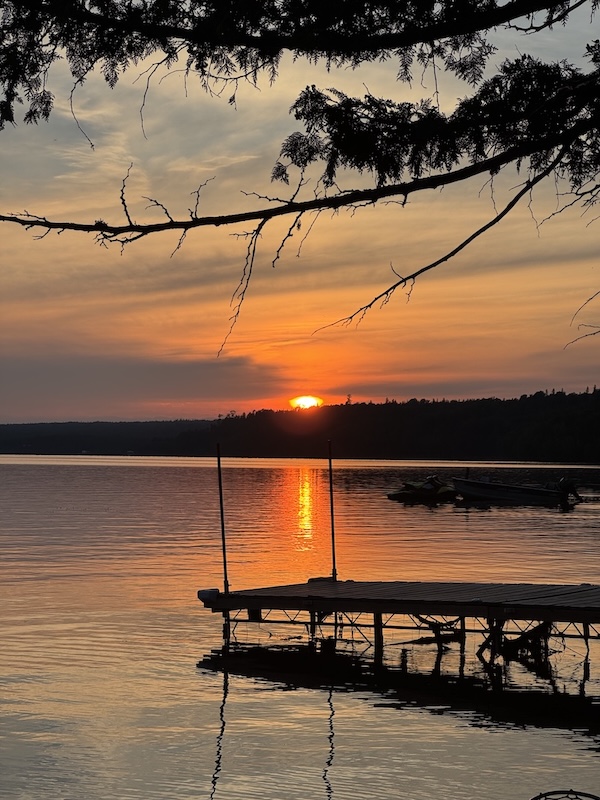 picture of the sunset